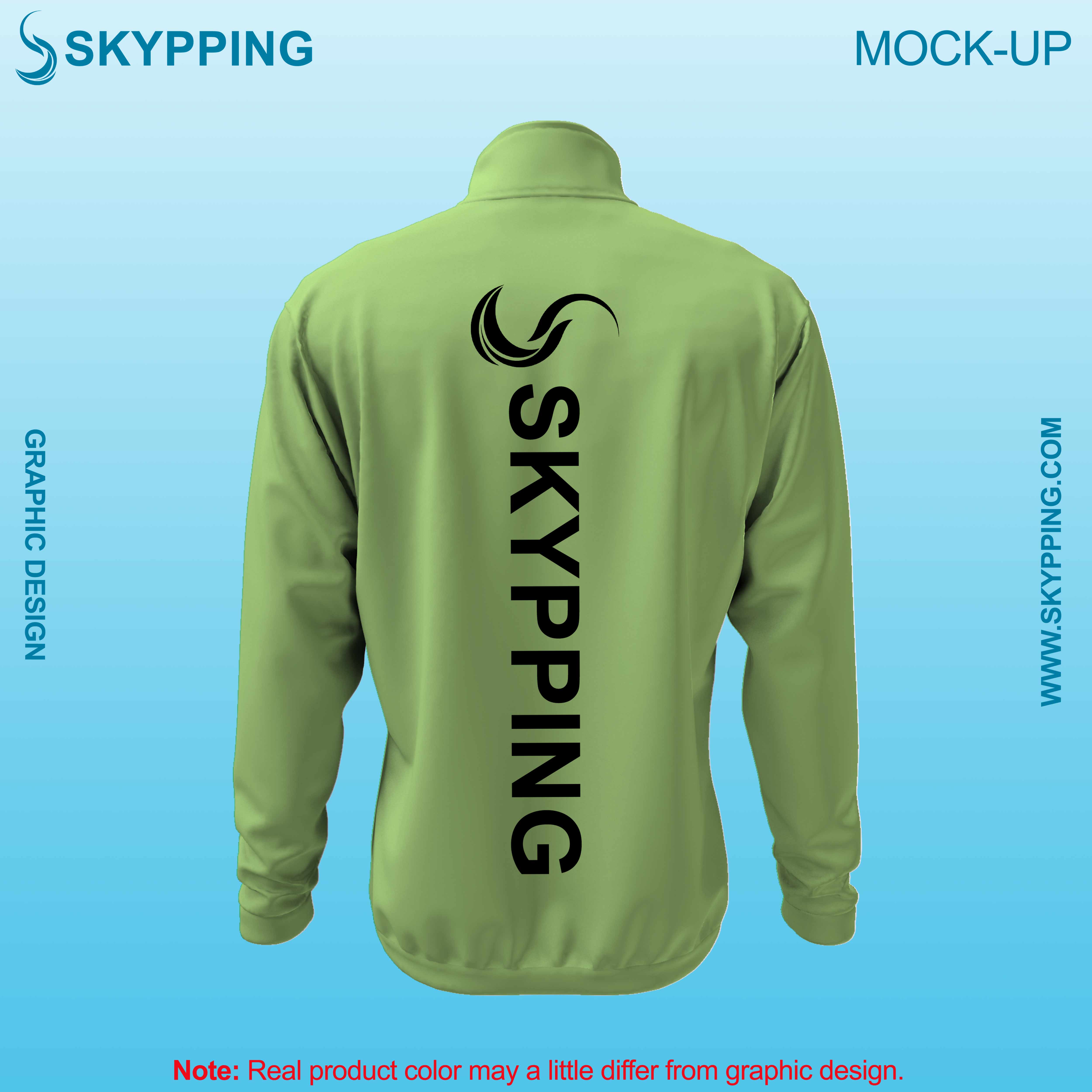 Toddle neck set-in style sleeve with quarter zip sweatshirt for men